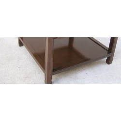 Rosewood side table 54 cm