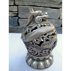 brûle-parfum-chinois-en-bronze-argenté