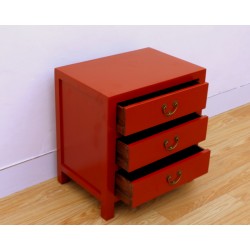 Meuble chinois rouge antique