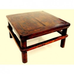 Natural wood chinese tea table 50 cm