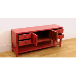 Chinesischer violetter Fernsehtisch 130 cm