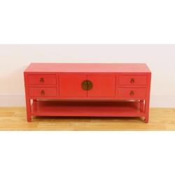 Chinesischer violetter Fernsehtisch 130 cm