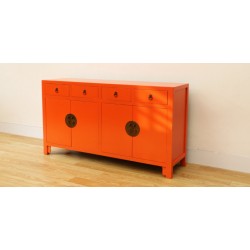 Chinesische orange Anrichte...