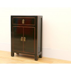 Petit meuble chinois laqué...