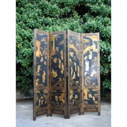 Chinese  painted screen