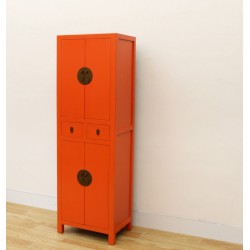 Chinese orange tall-cabinet...