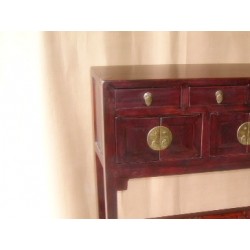 Chinese console table with drawers 99cm