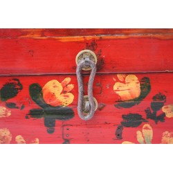 Mongolian trunk. Original painting 84 cm