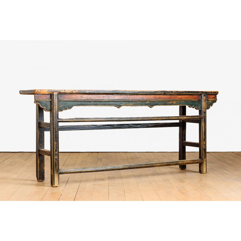 Antique Ming style console table  204 cm
