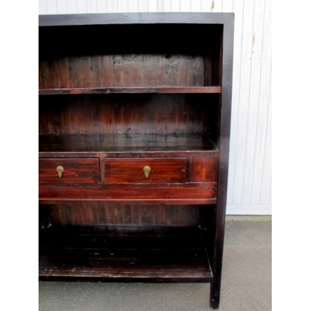 Large antique book cabinet 131 cm