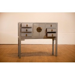 Console chinoise laquée...