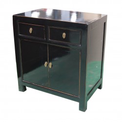 Petit meuble chinois laqué...