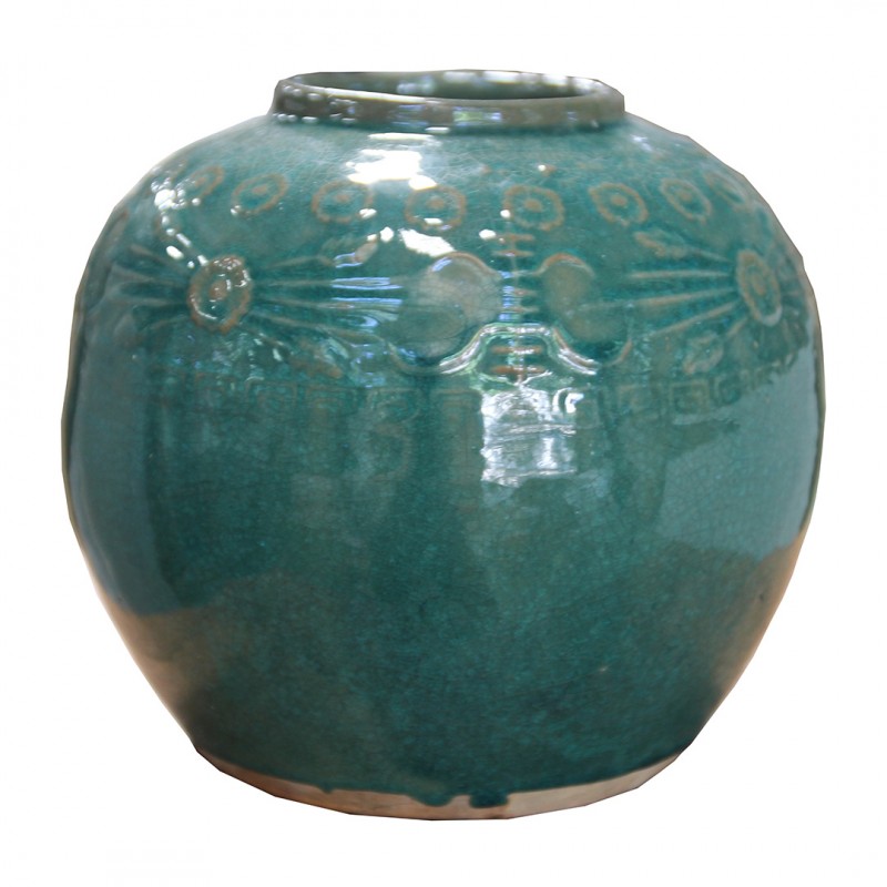 Blau-grün Chinesischer Topf