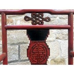 Fauteuil chinois ancien de style Ming