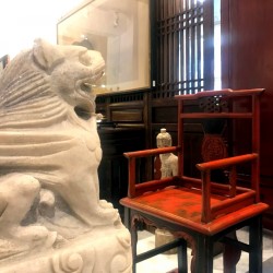 Fauteuil chinois ancien de style Ming