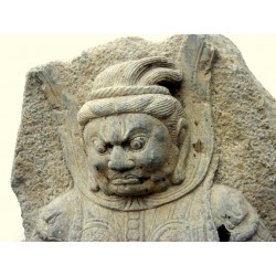 Bouddha chinois en pierre naturelle