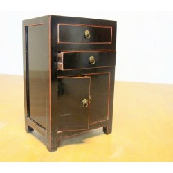 Petit meuble chinois noir...