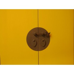 Chinese yellow tall-cabinet 58 cm