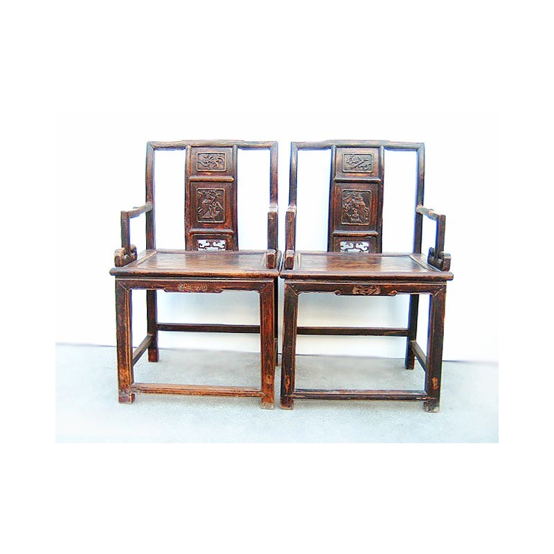 Ming style antique armchairs (sold by unit)