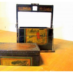 Antiker Picknickkorb