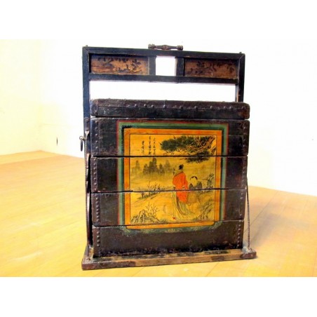 Antiker Picknickkorb