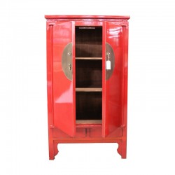 Red Chinese cabinet 100 cm