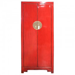 Chinesischer rot Schrank 85 cm