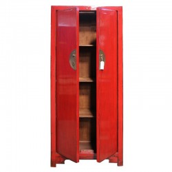 Chinesischer rot Schrank 85 cm