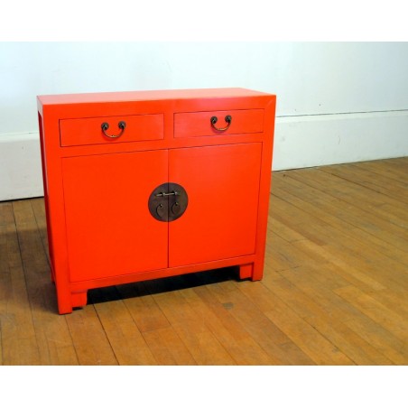 Thin sideboard (95 cm wide) available in 2 colors