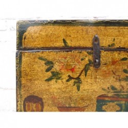 Mongolische Truhe bemalt  36 cm