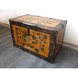 Old Chinese trunk with...