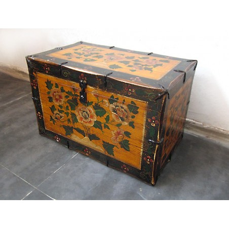 Coffre chinois ancien 52 cm