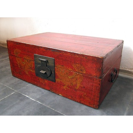 Malle mongole ancienne 78 cm