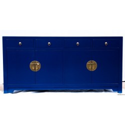 Chinese dark-blue sideboard...