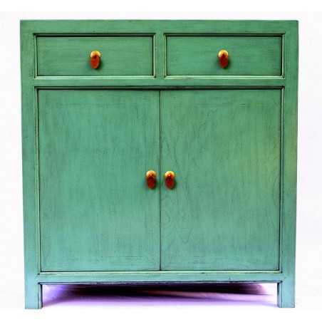 Blue-green cabinet (90 cm)
