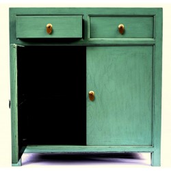 Blue-green cabinet (85 cm)