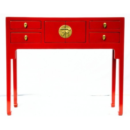 Shallow console table available in 4 colours