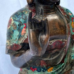 Bronze Buddha in Apana Mudra