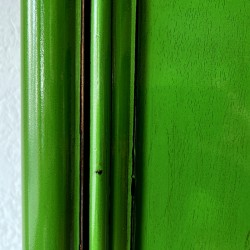 Armoire laquée vert vif 87 cm