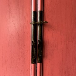 Armoire Ming laquée rose 82 cm