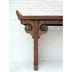 Old Chinese console table 220 cm