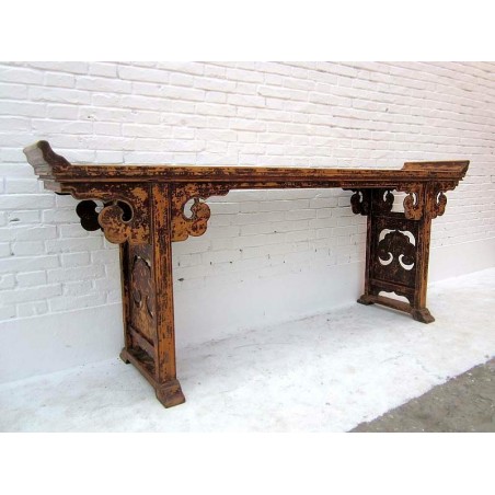 Old Chinese console table 240 cm