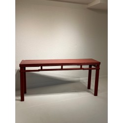 Rote chinesische Konsolentisch 170 cm