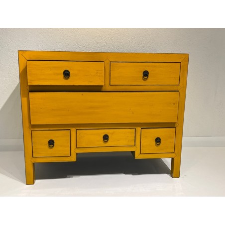 Chinese Yellow Chest of drawers 109 cm