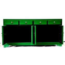 Bahut chinois vert 170 cm