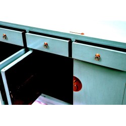 Chinese blue-green sideboard 170 cm