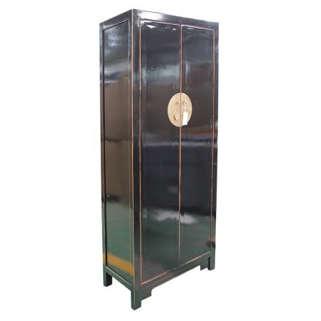 Armoire laquée peu profonde disponible en six teintes