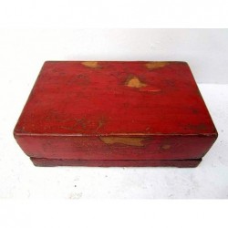Chinesich Schachtel red lackiert 45cm