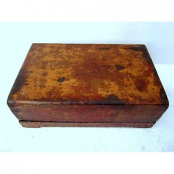 Chinese box in pine wood 45cm