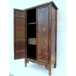 Ming-Stil Kleiderschrank 100 cm